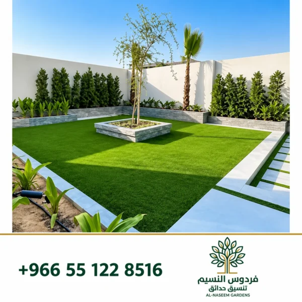 فردوس النسيم بالرياض والدمام تنسيق حدائق 11 600x600