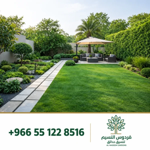 فردوس النسيم بالرياض والدمام تنسيق حدائق 18 600x600