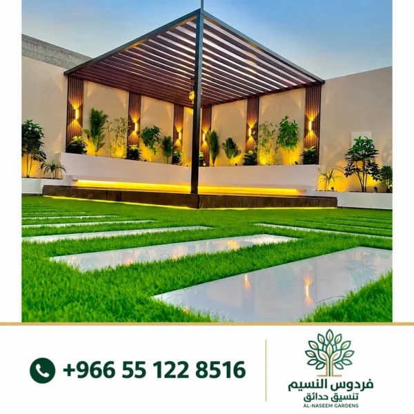 فردوس النسيم بالرياض والدمام تنسيق حدائق 30 600x600